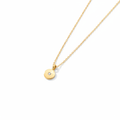 Collier femme doré élégant avec chaîne fine