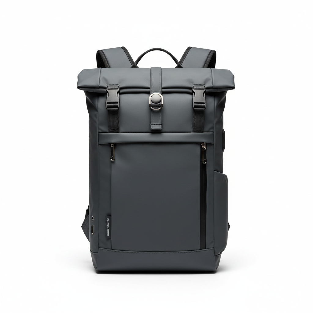 Sac à dos homme moderne gris