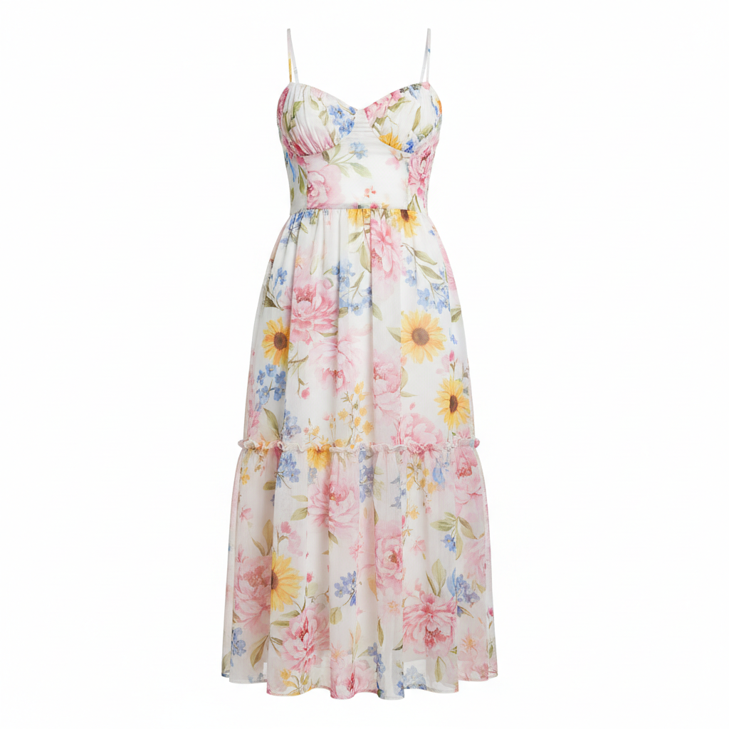Robe fleurie femme été